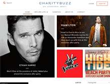 Tablet Screenshot of mll.charitybuzz.com